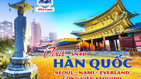 LẠNG SƠN – SEOUL – NAMI – EVERLAND – CÔNG VIÊN ANH ĐÀO YEOUIDO –  PAINTER SHOW – BUKCHON HANOK (5 ngày 4 đêm)